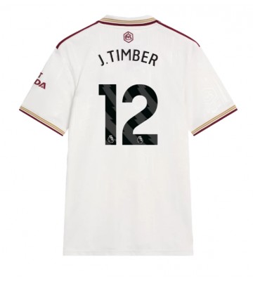 Arsenal Jurrien Timber #12 Tredjetrøje 2025-26 Kortærmet